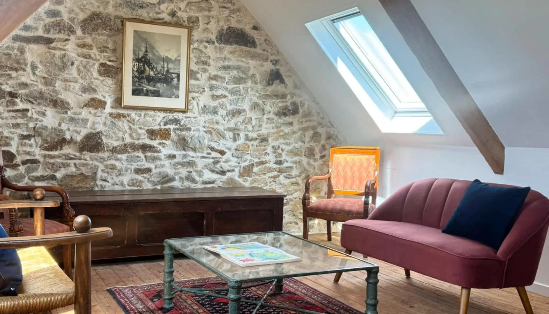 Les Galets - Family House In The Village Of Guimaec 8P Ferienhaus
